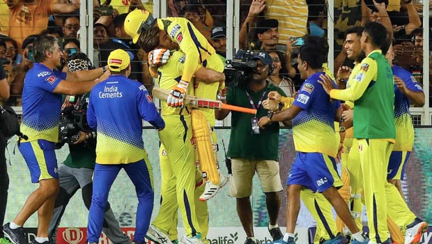 MS Dhoni Ravindra Jadeja IPL final